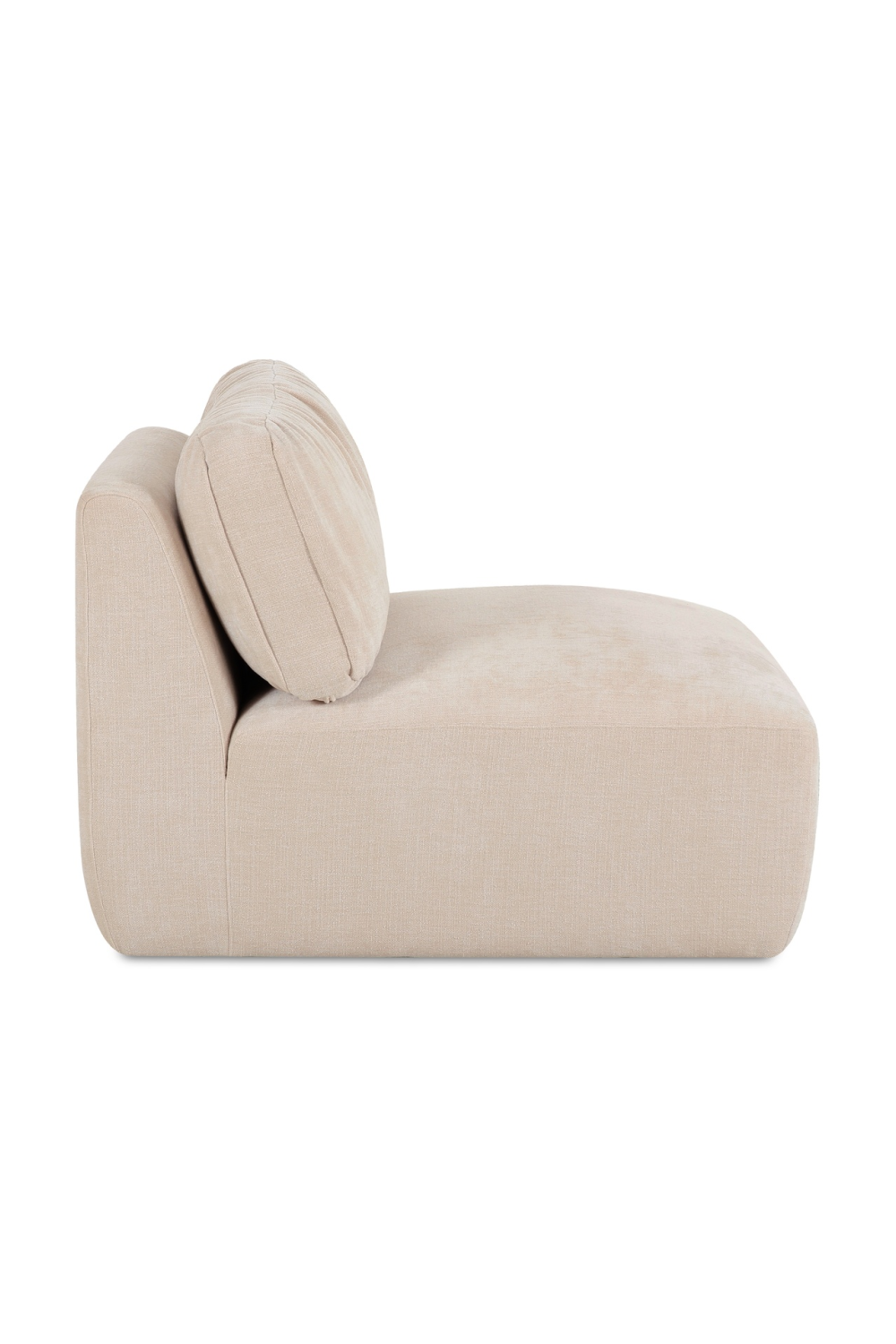 Chenille Slipper Chair | Novi Living Matina | Oroa.com