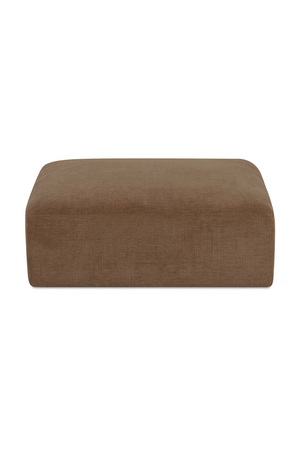 Chenille Square Ottoman | Novi Living Matina | Oroa.com