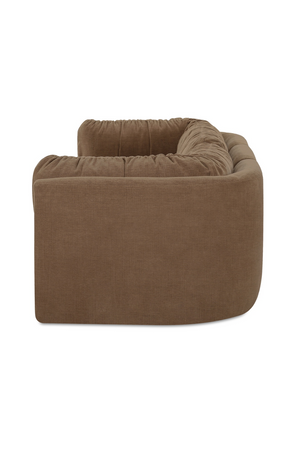 Chenille 3-Seater Sofa | Novi Living Matina | Oroa.com