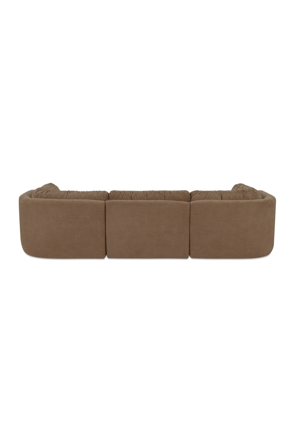Chenille 3-Seater Sofa | Novi Living Matina | Oroa.com