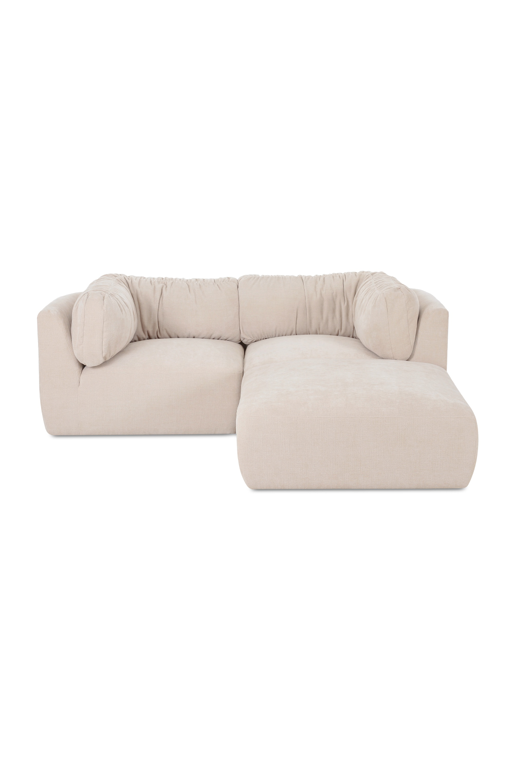 Chenille Sectional Corner Sofa | Novi Living Matina | Oroa.com