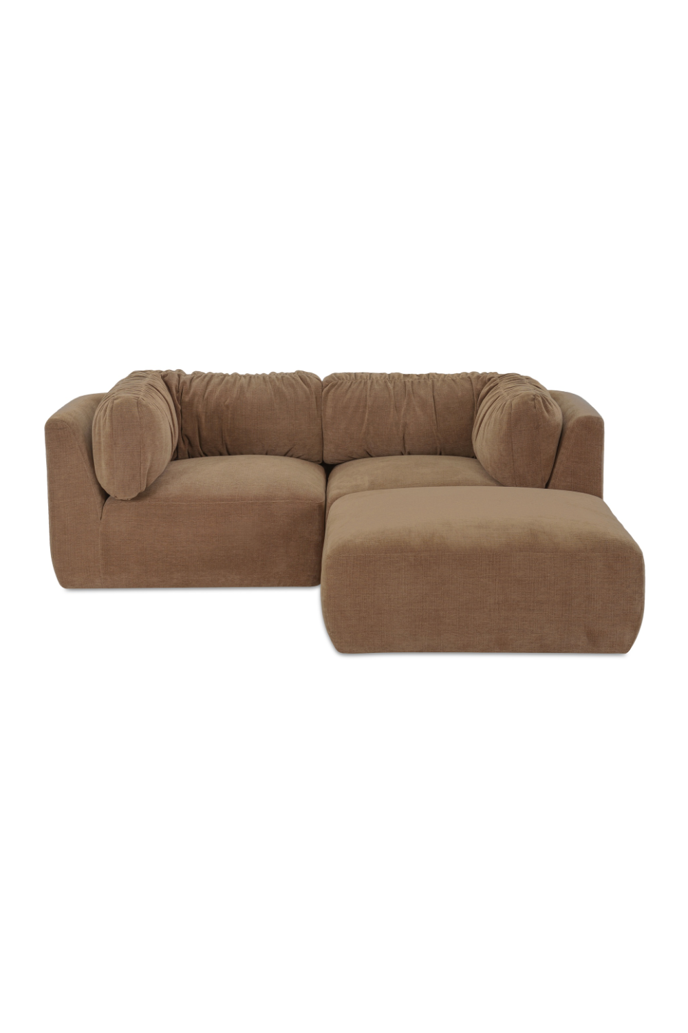 Chenille Sectional Corner Sofa | Novi Living Matina | Oroa.com