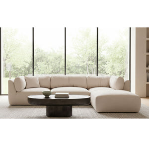 Chenille Lounge Modular Sofa | Novi Living Matina