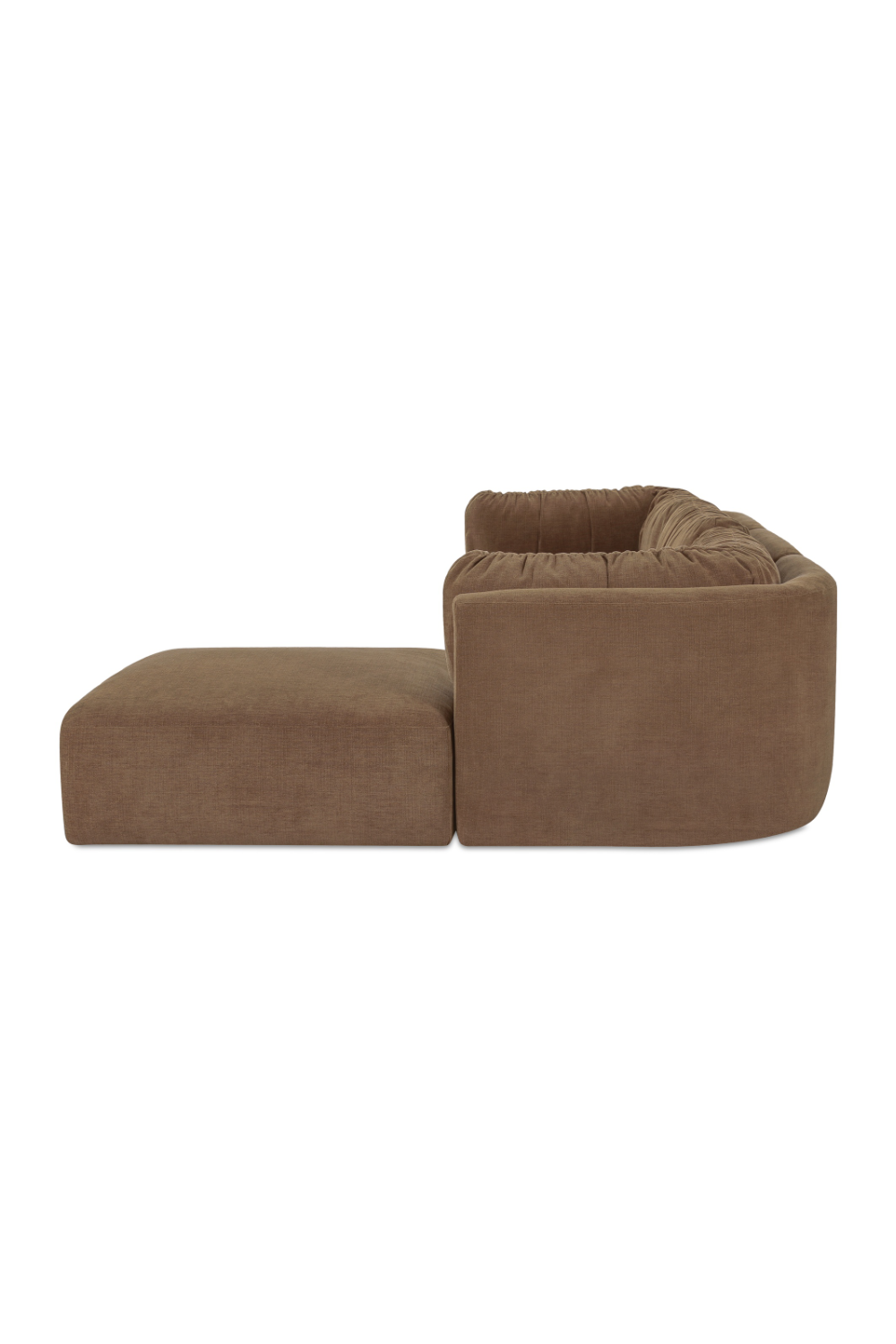 Chenille Lounge Modular Sofa | Novi Living Matina | Oroa.com