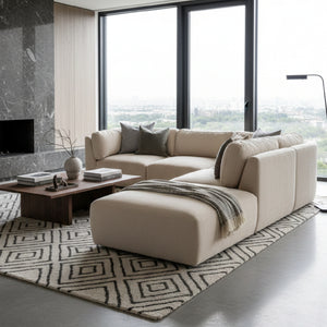 Chenille Modular Sofa | Novi Living Matina