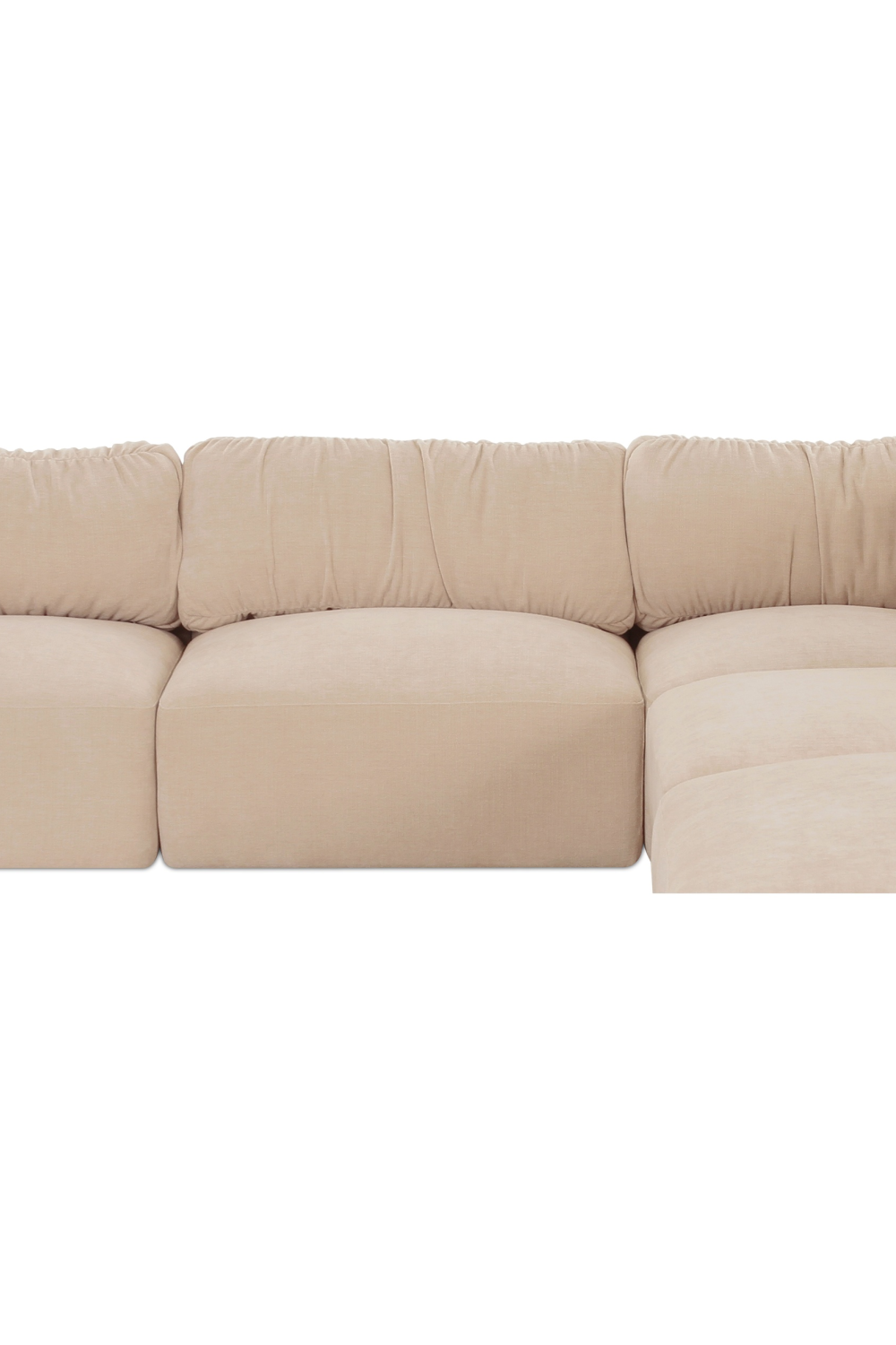 Chenille Modular Sofa | Novi Living Matina | Oroa.com