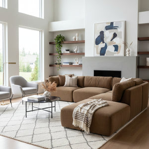 Chenille Modular Sofa | Novi Living Matina