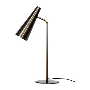Modern European furniture - Brass Conical Table Lamp - www.oroa.com