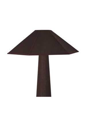 Brown Cotton Floor Lamp | Novi Living Gigi | Oroa.com