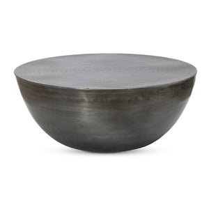 Modern European furniture - Metallic Round Coffee Table - www.oroa.com
