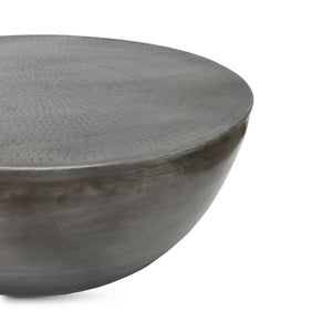 Modern European furniture - Metallic Round Coffee Table - www.oroa.com