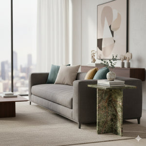 Marble Square Accent Table | Novi Living Blair | Oroa.com