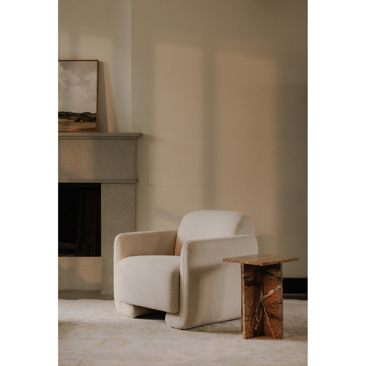 Marble Square Accent Table | Novi Living Blair | Oroa.com