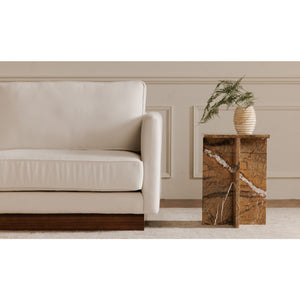 Marble Square Accent Table | Novi Living Blair | Oroa.com