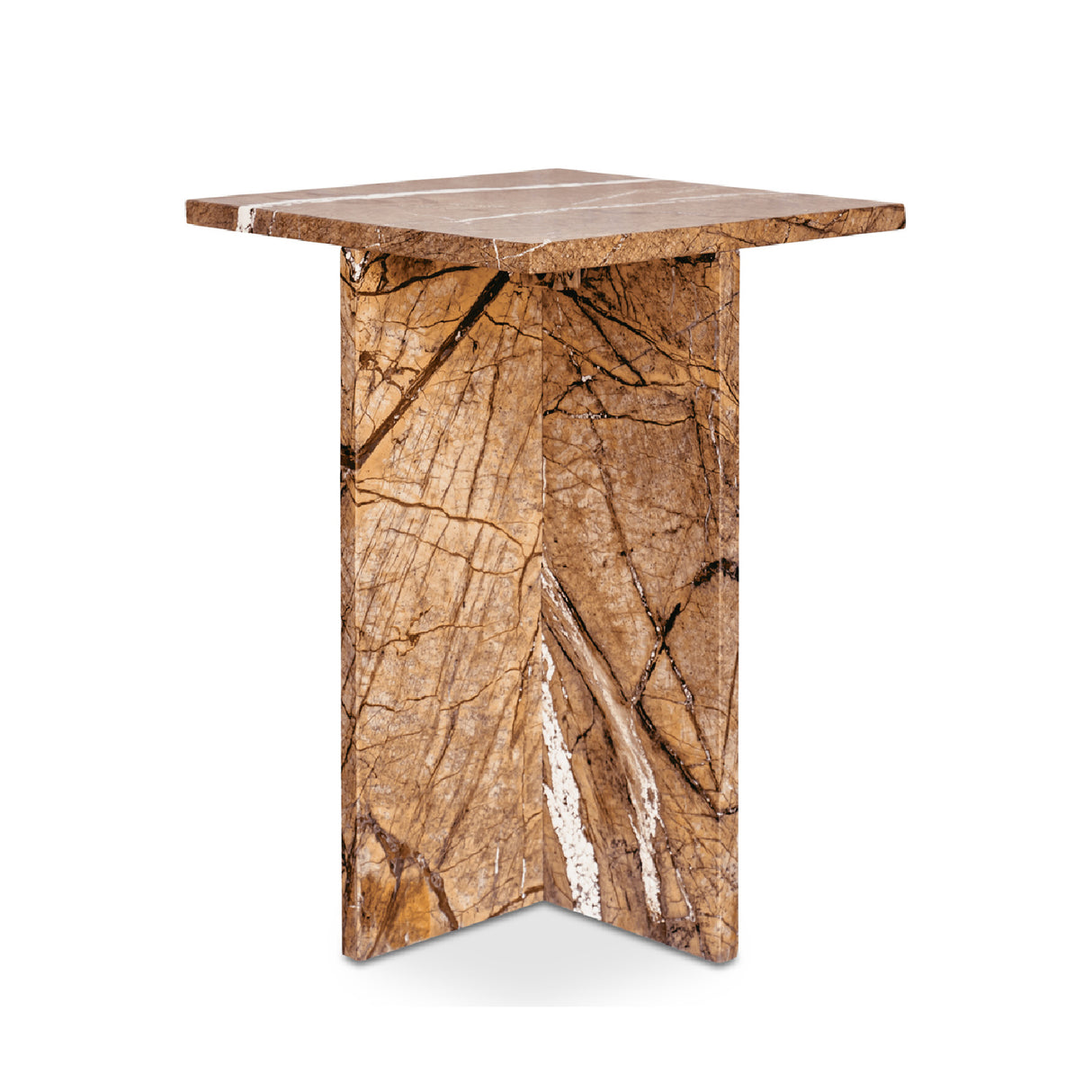 Marble Square Accent Table | Novi Living Blair | Oroa.com