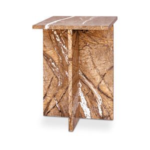 Marble Square Accent Table | Novi Living Blair | Oroa.com