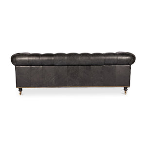 Modern European furniture - Tufted Chesterfield Leather Sofa - www.oroa.com