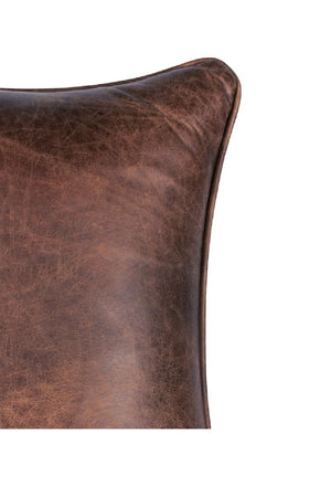 Modern European furniture - Brown Leather Club Chair - www.oroa.com