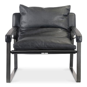 Modern European furniture - Leather Modern Classic Accent Chair - www.oroa.com