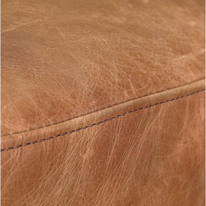 Modern European furniture - Leather Cantilevered Club Chair - www.oroa.com