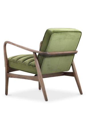   Modern European furniture - Green Velvet Tufted Lounge Chair - www.oroa.com | Oroa.com