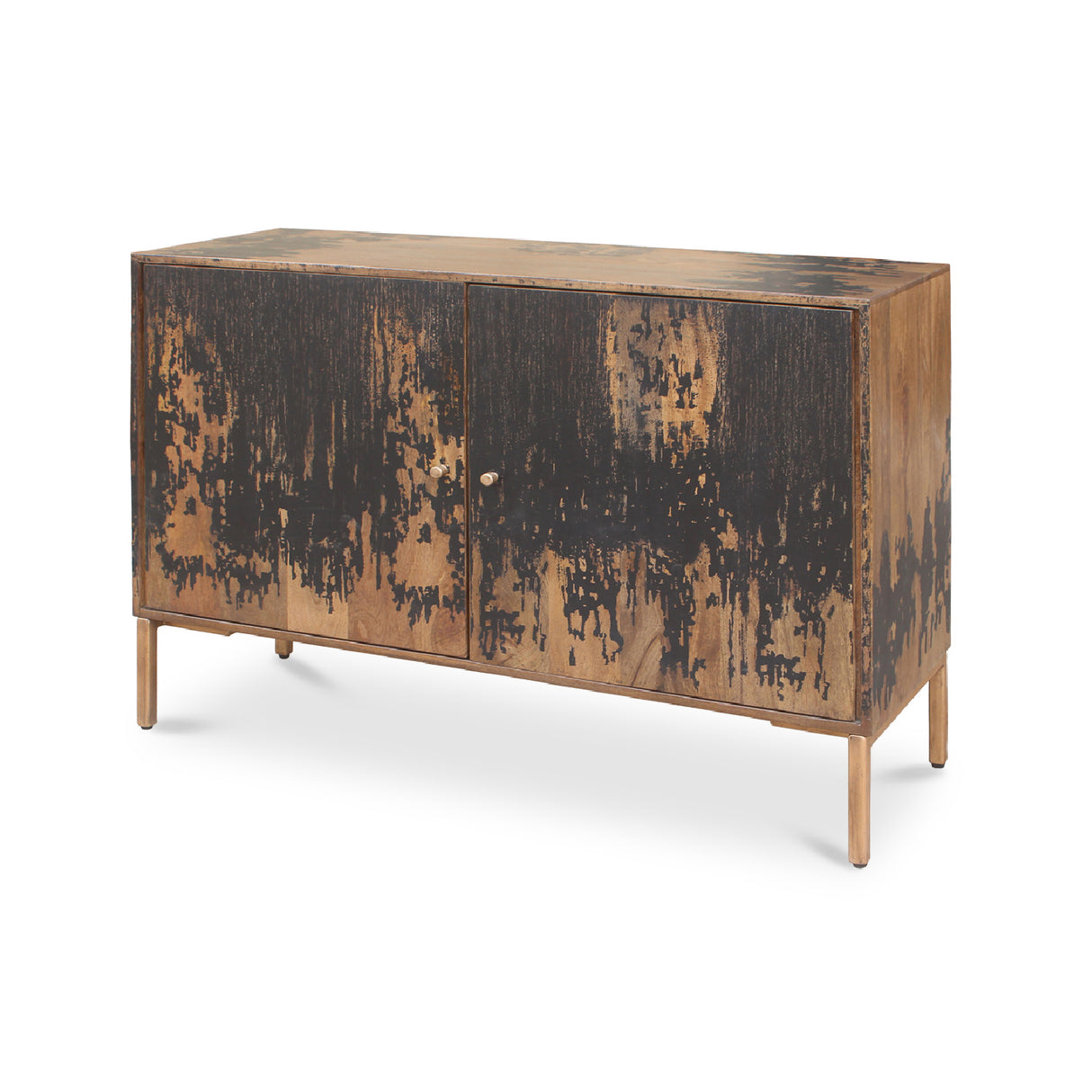 Modern European furniture - VIntage Look Wooden Sideboard - www.oroa.com