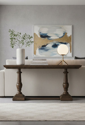   Modern European furniture - Brown Mango Wood Console Table - www.oroa.com | Oroa.com