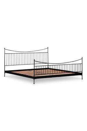 Black Iron Bed | Novi Living Monet | Oroa.com