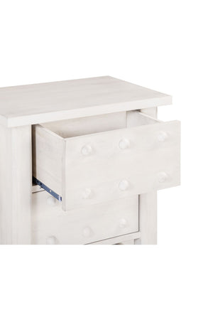 Modern European furniture - Whitewashed 2-Drawer Nightstand - www.oroa.com