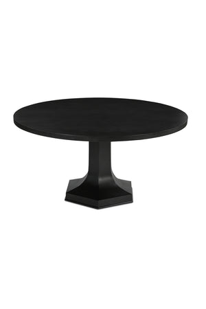   Modern European furniture - Black Round Dining Table - www.oroa.com | Oroa.com
