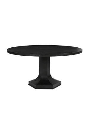   Modern European furniture - Black Round Dining Table - www.oroa.com | Oroa.com