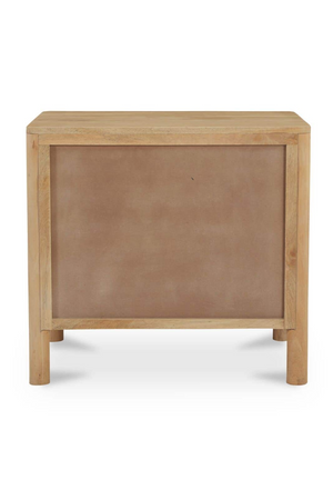 2-Drawer Mango Wood Nightstand | Novi Living Fulton | Oroa.com