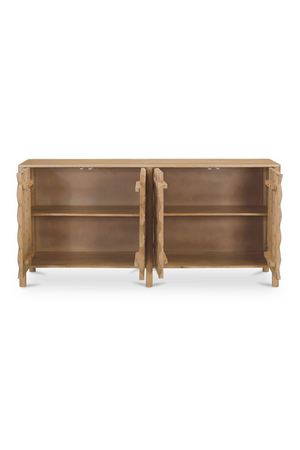   Modern European furniture - 4-Door Mango Wood Sideboard - www.oroa.com | Oroa.com