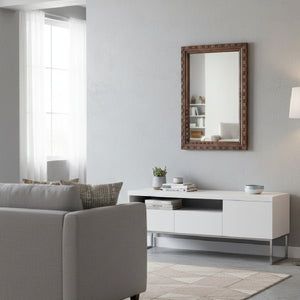   Brown Mango Wood Mirror | Oroa.com