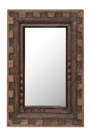 Brown Mango Wood Mirror | Novi Living Holland | Oroa.com