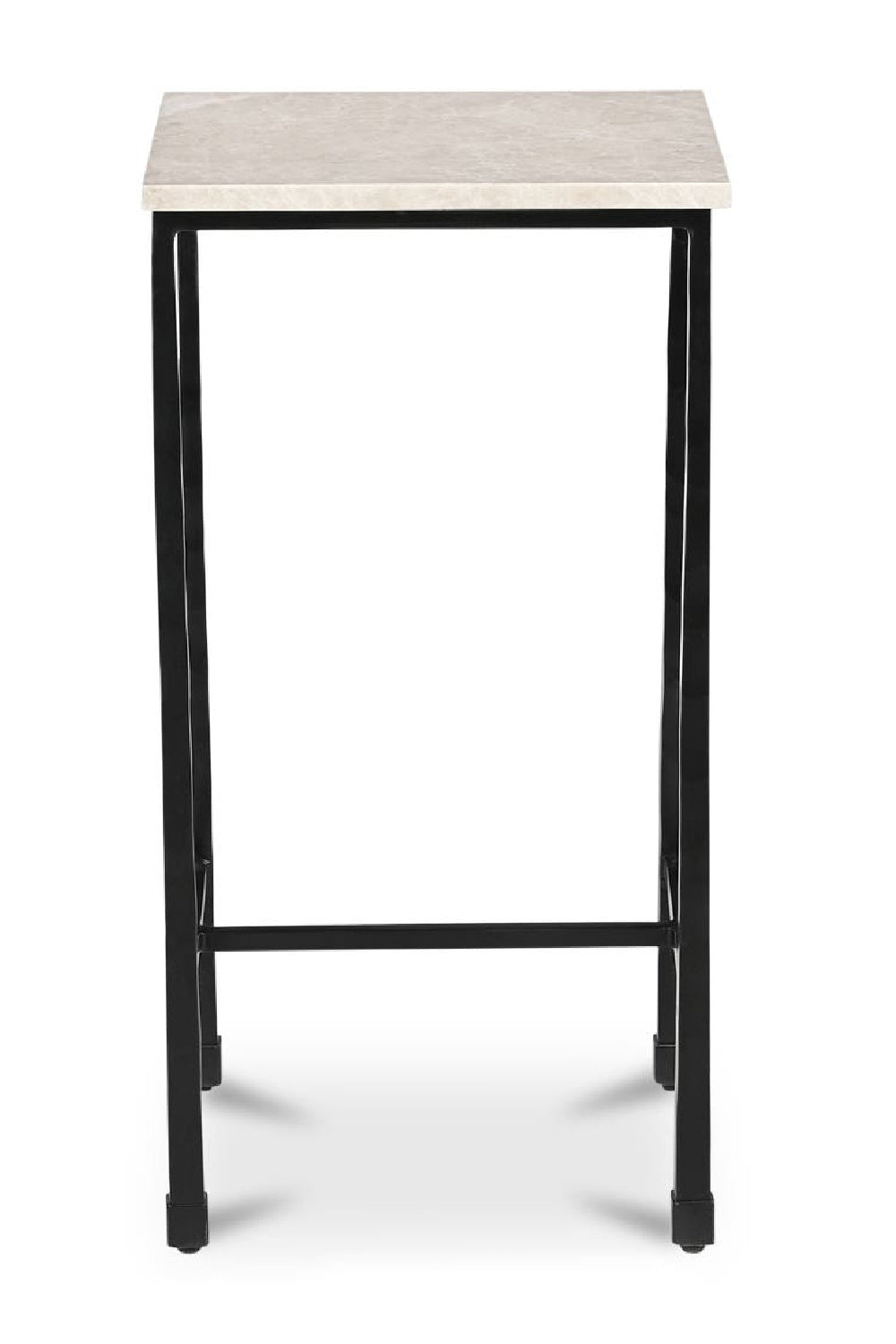 Modern European furniture - Italian Marble Square Side Table - www.oroa.com