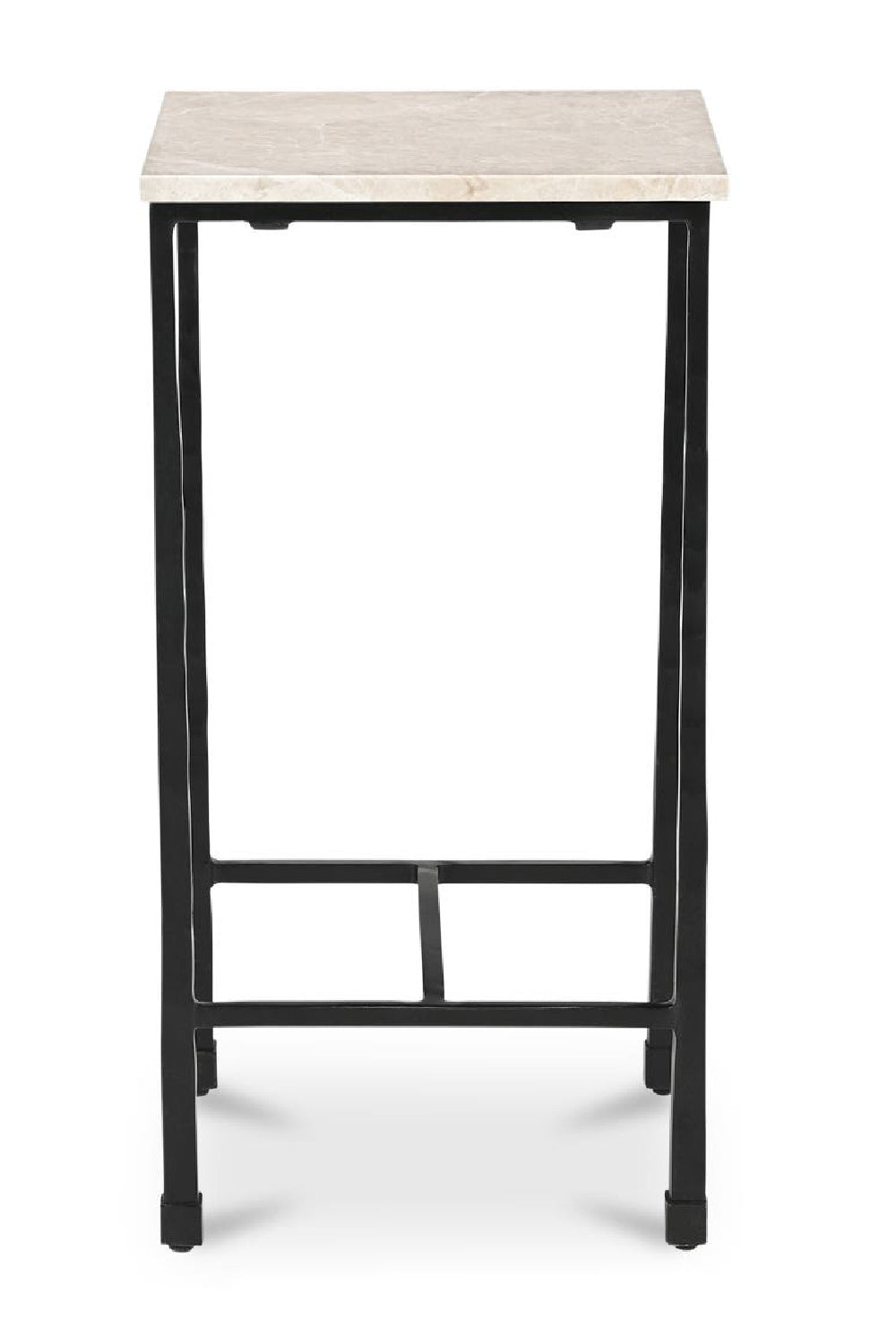 Modern European furniture - Italian Marble Square Side Table - www.oroa.com