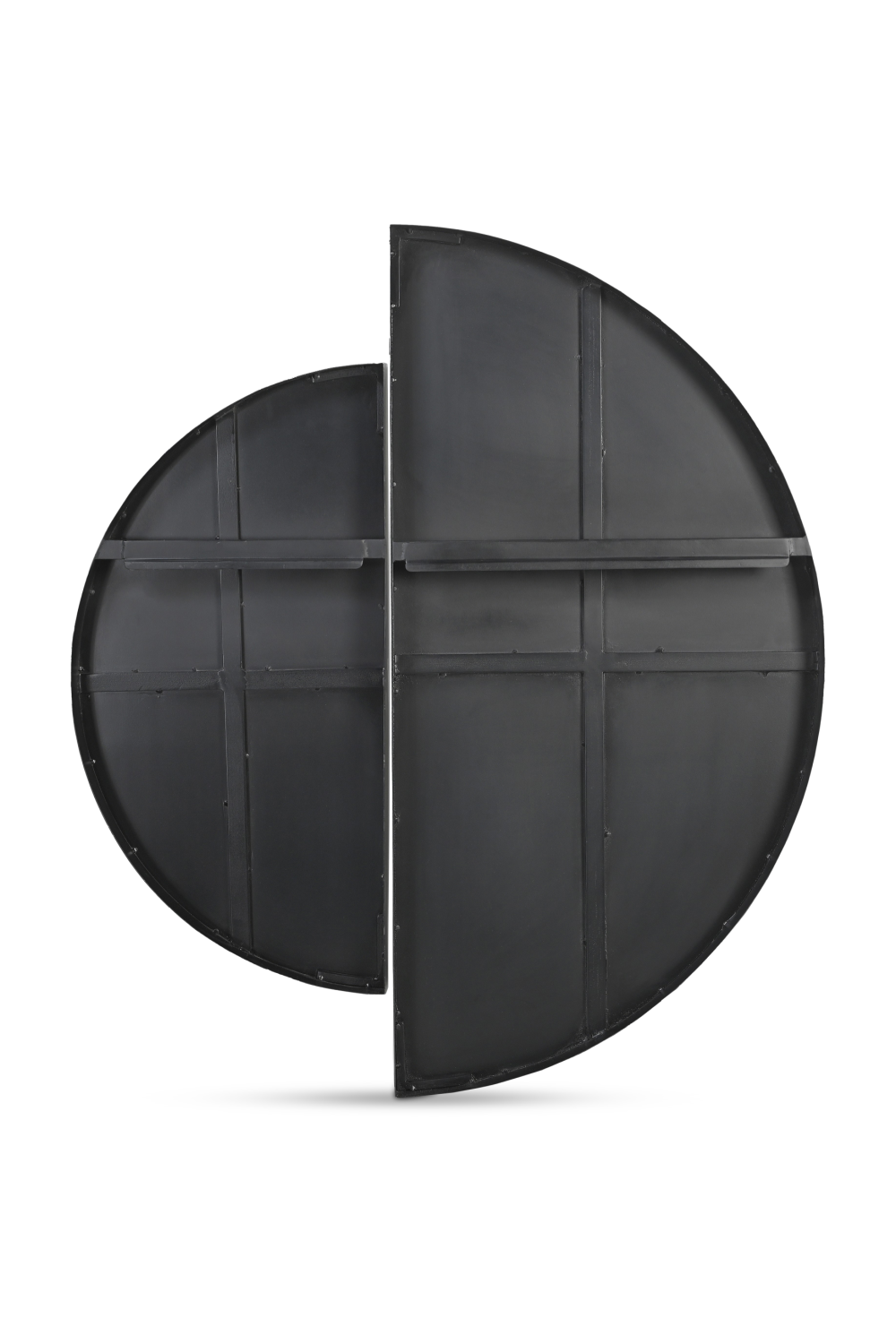 Black Semicircle Wall Decor | Novi Living Meridian | Oroa.com