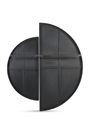 Black Semicircle Wall Decor | Novi Living Meridian | Oroa.com
