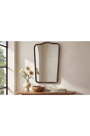   Modern European furniture - Cast Aluminum Wall Mirror - www.oroa.com | Oroa.com