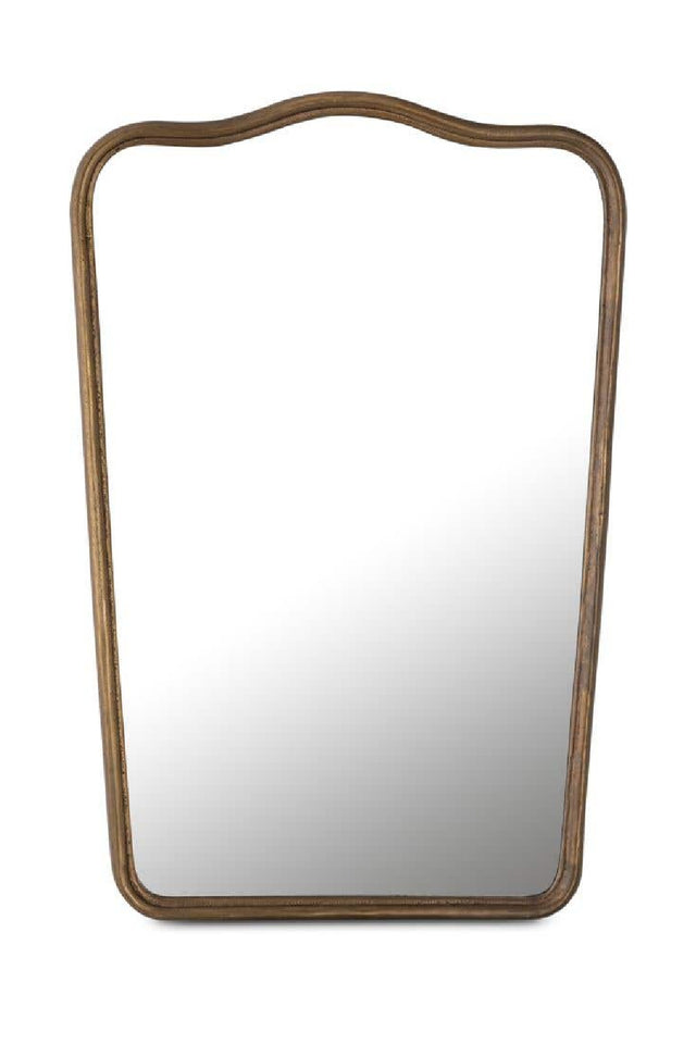 Modern European furniture - Cast Aluminum Wall Mirror - www.oroa.com