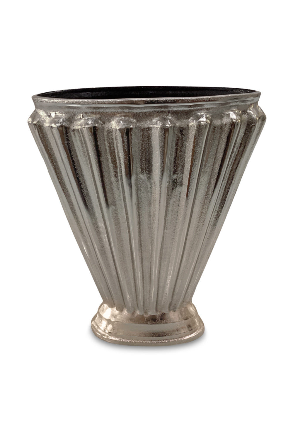 Modern European furniture - Cast Aluminum Tapered Vase - www.oroa.com