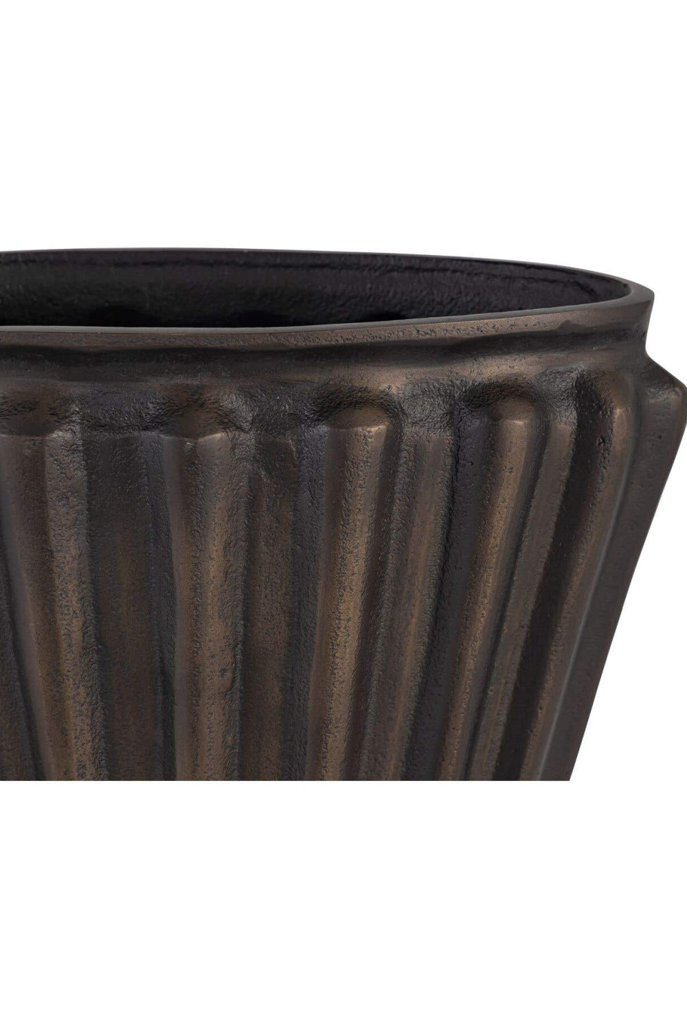 Modern European furniture - Cast Aluminum Tapered Vase - www.oroa.com