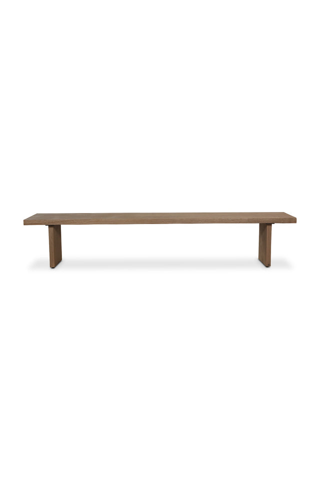 Modern European furniture - Sandblasted Oak Dining Bench - www.oroa.com