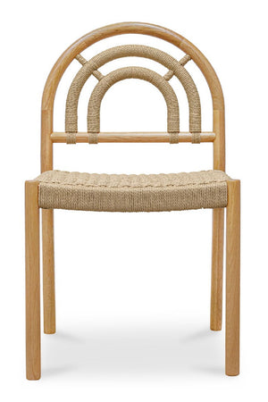 Modern European furniture - Cane-Wrapped Dining Chair Set (2) - www.oroa.com