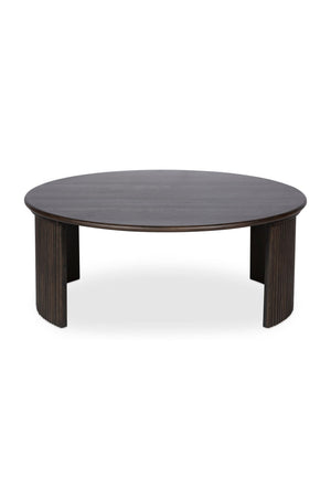 Oak Fluted Base Coffee Table | Novi Living Penny | Oroa.com