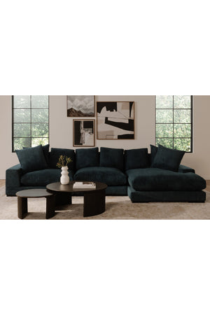 Oak Fluted Base Coffee Table | Novi Living Penny | Oroa.com