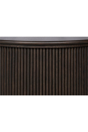 Oak Fluted Base Coffee Table | Novi Living Penny | Oroa.com