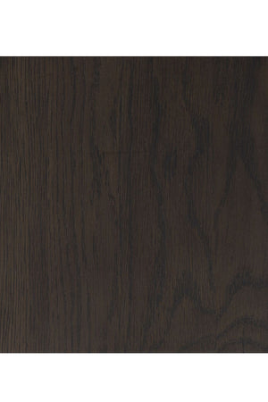 Oak Fluted Base Coffee Table | Novi Living Penny | Oroa.com