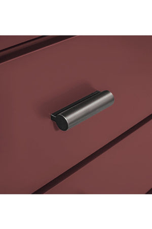   Modern European furniture - Red Wooden 6-Drawer Dresser - www.oroa.com | Oroa.com